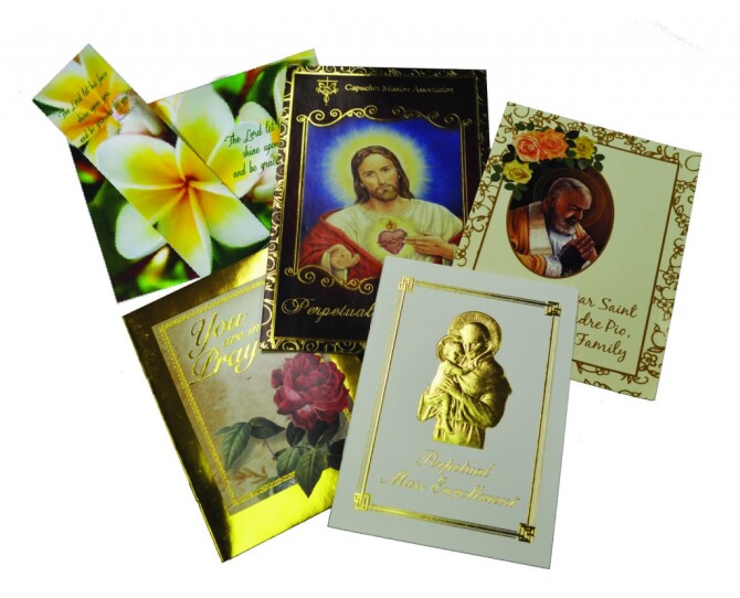 Greeting Cards and Mass Cards
